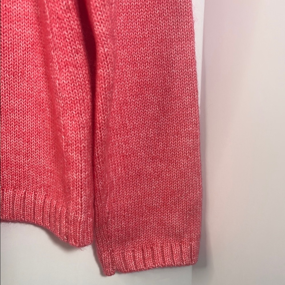 Talbots Coral Button-Up Cardigan - Picture 8 of 12